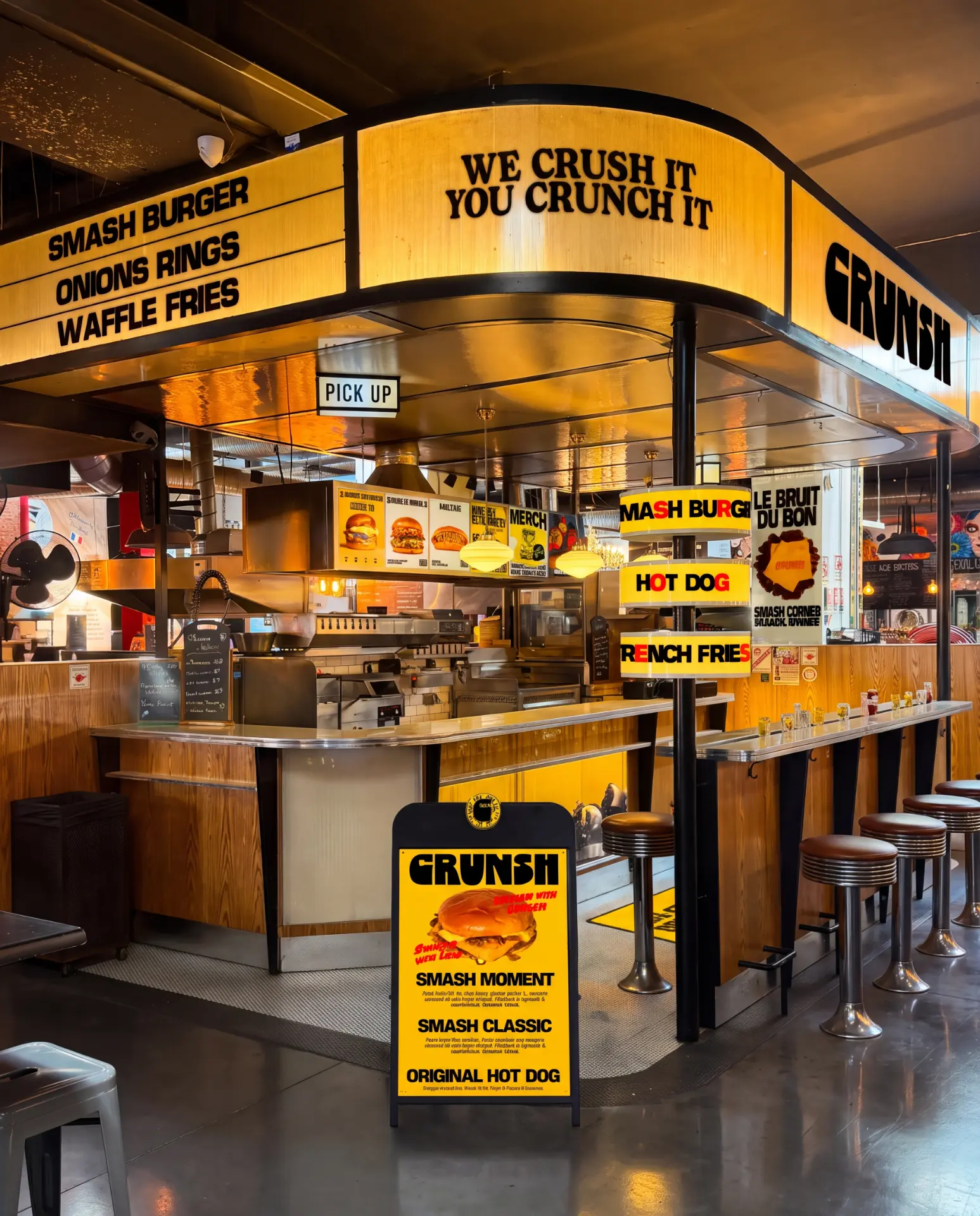 Le corner Crunsh aux Halles Vauban de Perpignan